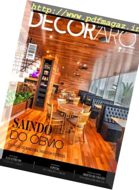 DecorArq – Dezembro 2016-Janeiro 2017 Cover