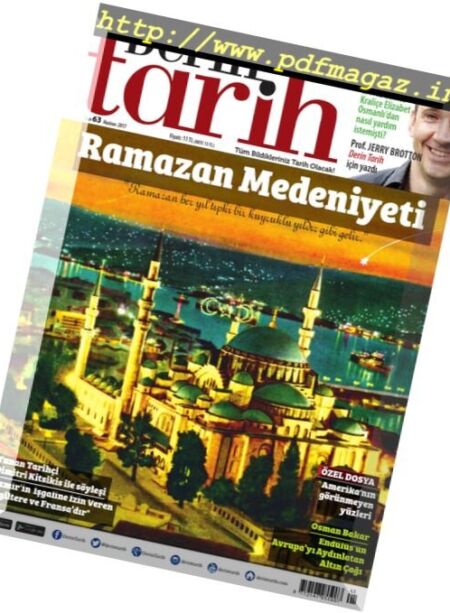 Derin Tarih – Haziran 2017 Cover