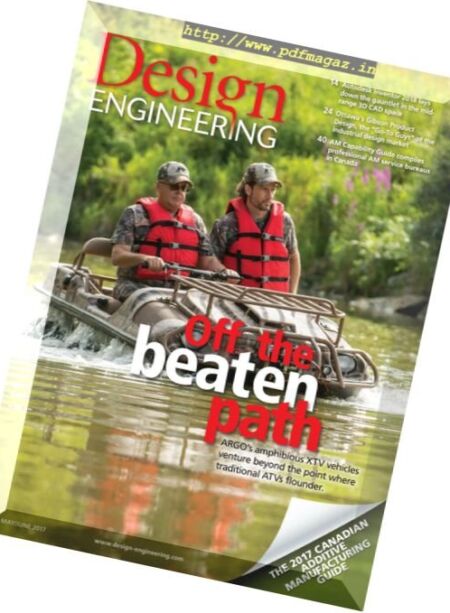 Design Engineering – May-June 2017 Cover