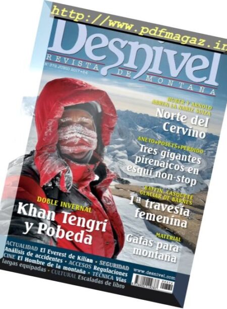 Desnivel – Junio 2017 Cover