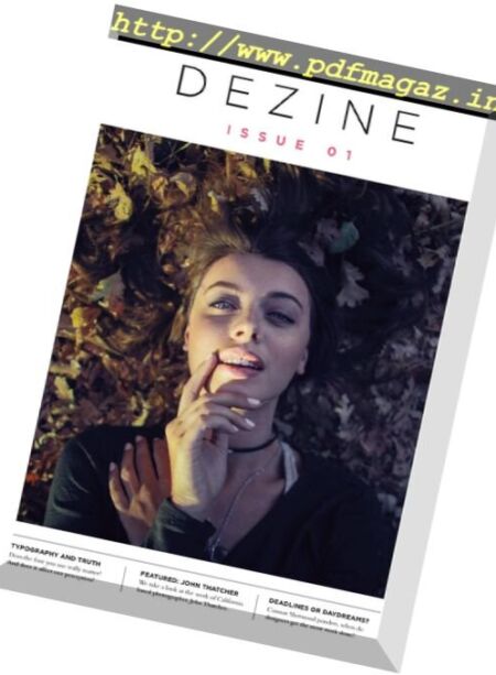Dezine Magazine – Issue 1, 2017 Cover