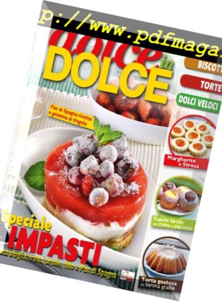 Di Dolce in Dolce – Aprile 2017 Cover