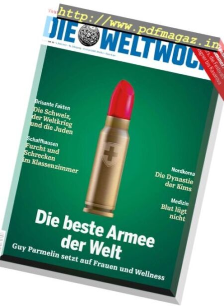 Die Weltwoche – 1 Juni 2017 Cover