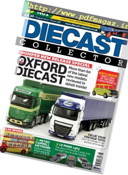 Diecast Collector – August 2017 Cover