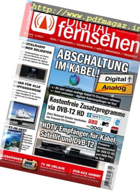 Digital Fernsehen – Nr.6 2017 Cover