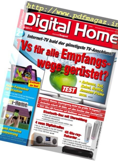 Digital Home Germany – Juni – August 2017 Cover