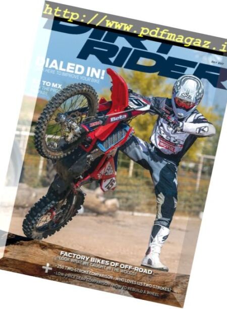 Dirt Rider – July 2017 Cover