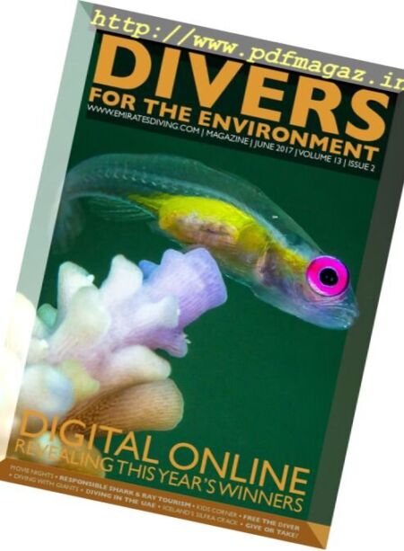 Divers For The Environment – June 2017 Cover