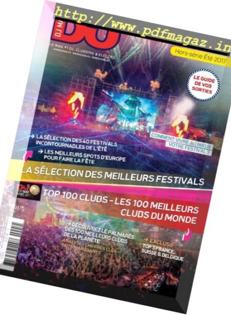 DJ Mag – Hors-Serie – Ete 2017 Cover