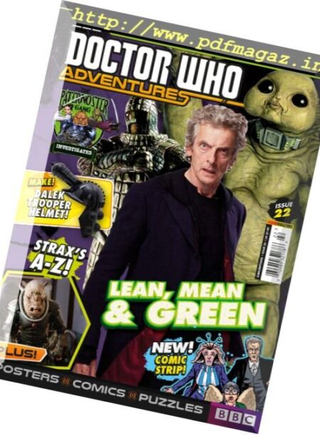 Doctor Who Adventures – Issue 22, 2017 Cover