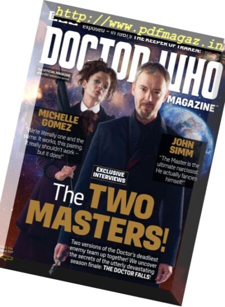 Doctor Who Magazine – August 2017 Cover