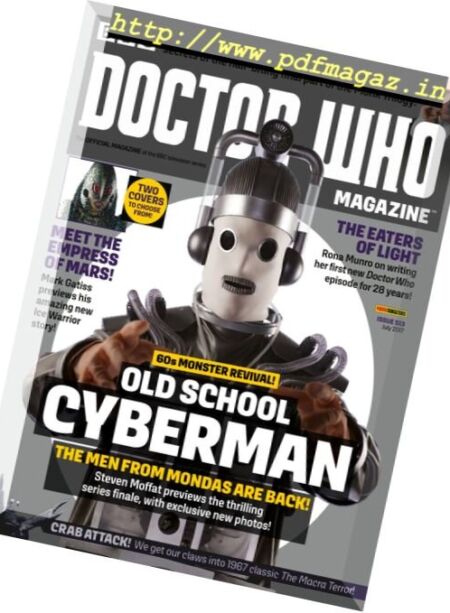 Doctor Who Magazine – July 2017 Cover