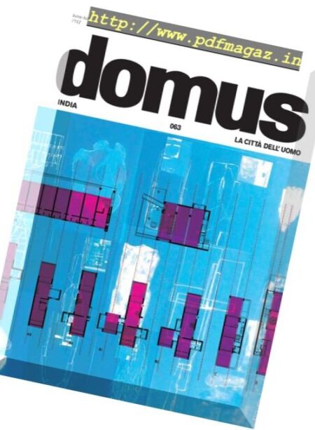 Domus India – June-July 2017 Cover