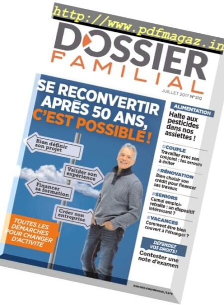 Dossier Familial – Juillet 2017 Cover