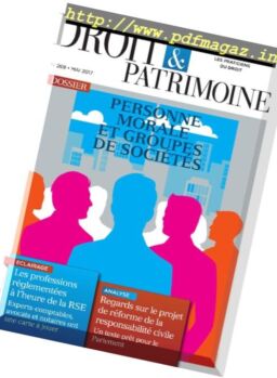 Droit & Patrimoine – Mai 2017