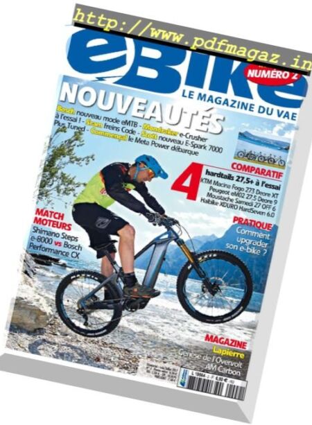 E Bike France – Juin-Juillet 2017 Cover