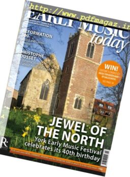 Early Music Today – June-August 2017
