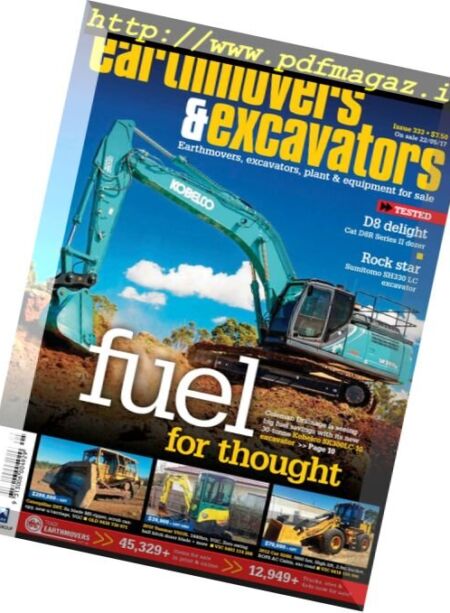 Earthmovers & Excavators – Issue 333, 2017 Cover
