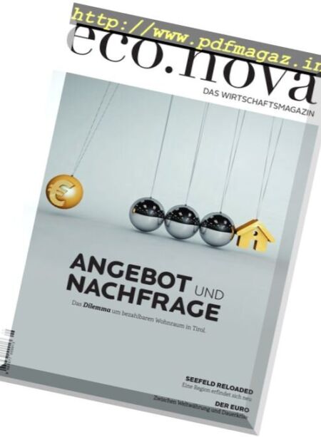 eco.nova – Juni 2017 Cover