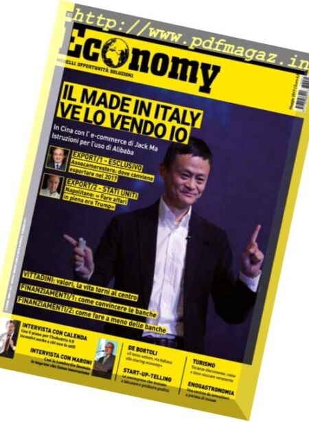 Economy – Maggio 2017 Cover