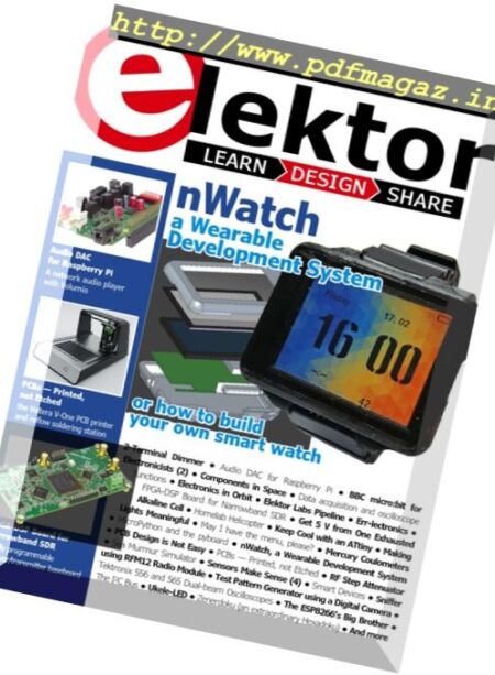 Elektor USA – July-August 2017 Cover