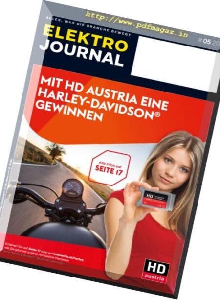 Elektro Journal – Mai 2017 Cover