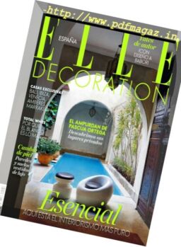 Elle Decoration Spain – Julio 2017