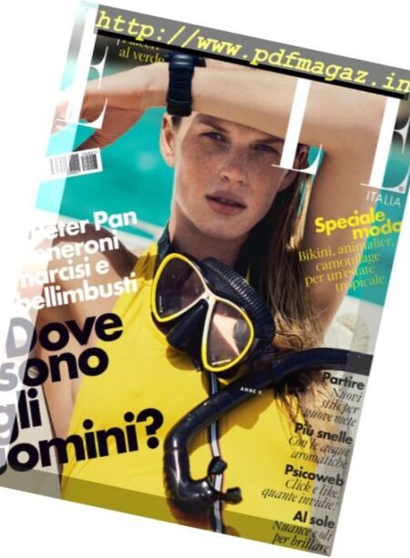 Elle Italia – Luglio 2017 Cover