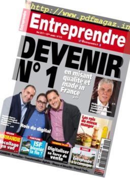 Entreprendre – Mai 2017