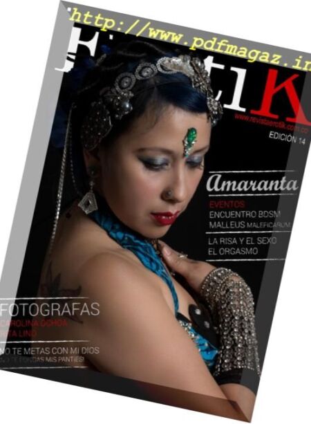 Erotik Magazine – Diciembre 2016 Cover