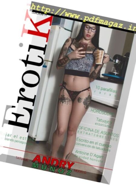Erotik Magazine – Marzo 2017 Cover