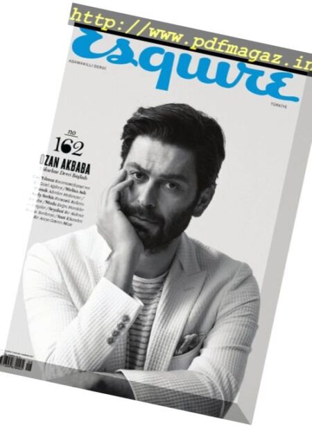 Esquire Turkey – Haziran 2017 Cover
