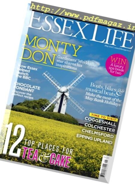 Essex Life – May 2017 Cover