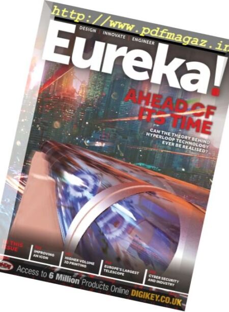 Eureka Magazine – July-August 2017 Cover