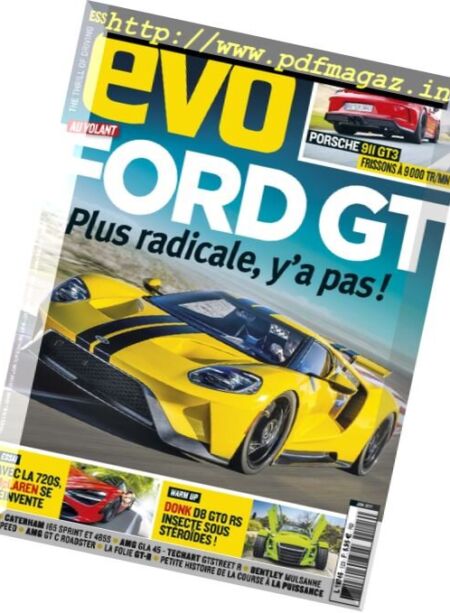 Evo France – Juin 2017 Cover