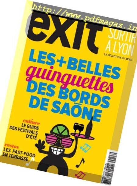 Exit – Juillet-Aout 2017 Cover