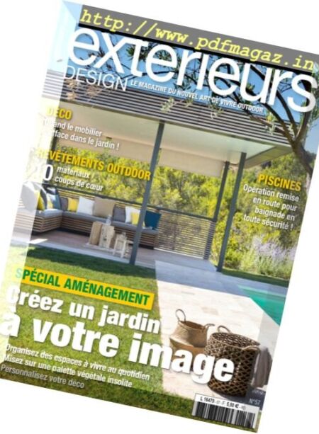 Exterieurs Design – N 57, 2017 Cover