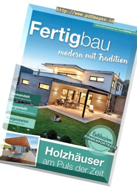 Family Home – Fertigbau 2017 Cover
