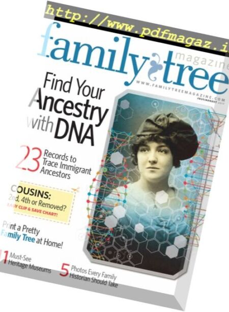 Family Tree USA – July-August 2017 Cover