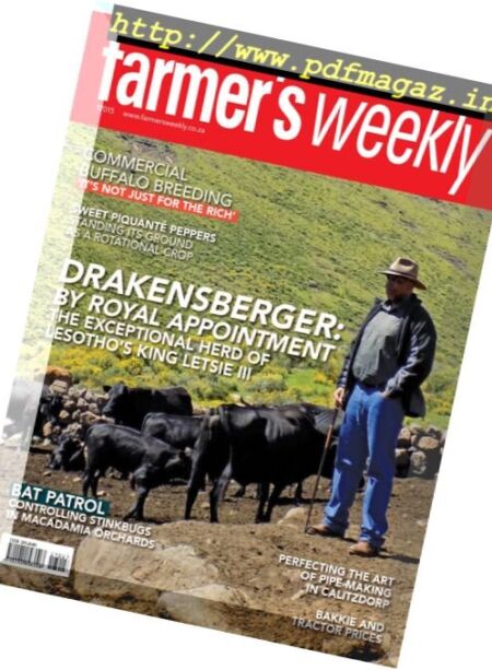 Farmer’s Weekly – April 28, 2017 Cover