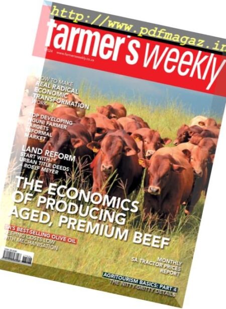 Farmer’s Weekly – June 30, 2017 Cover