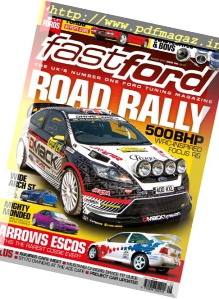 Fast Ford – August 2017 Cover