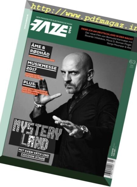 FAZEmag – Mai 2017 Cover