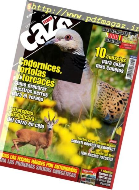 Feder Caza – Julio 2017 Cover
