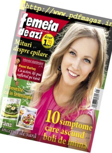 Femeia de azi – 1 Iunie 2017 Cover