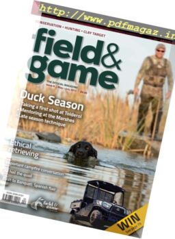Field & Game – May-July 2017