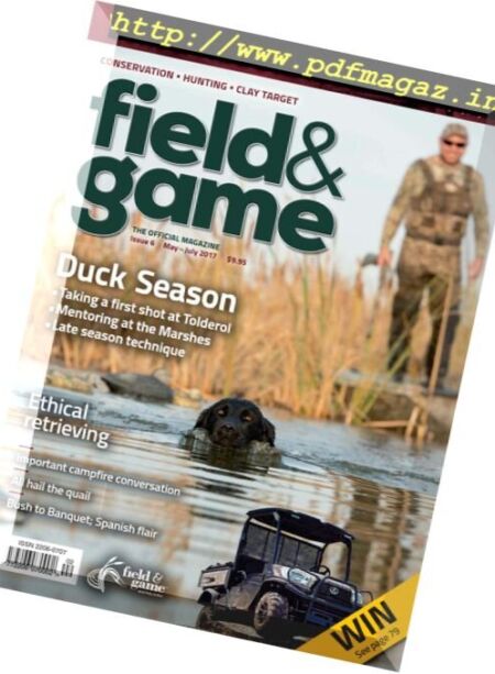 Field & Game – May-July 2017 Cover