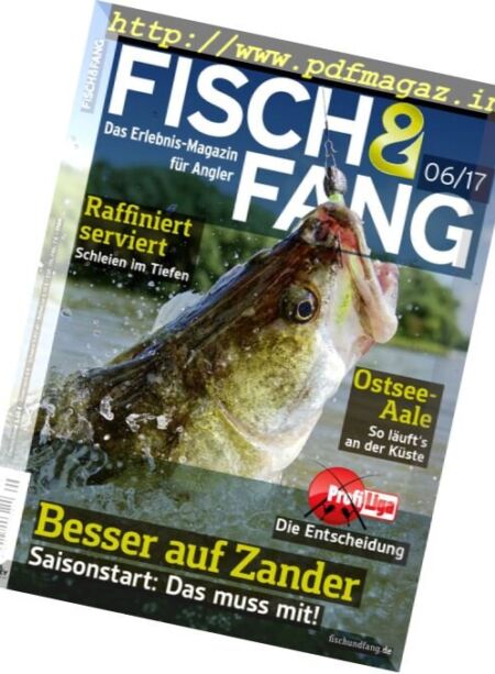 Fisch & Fang – Juni 2017 Cover