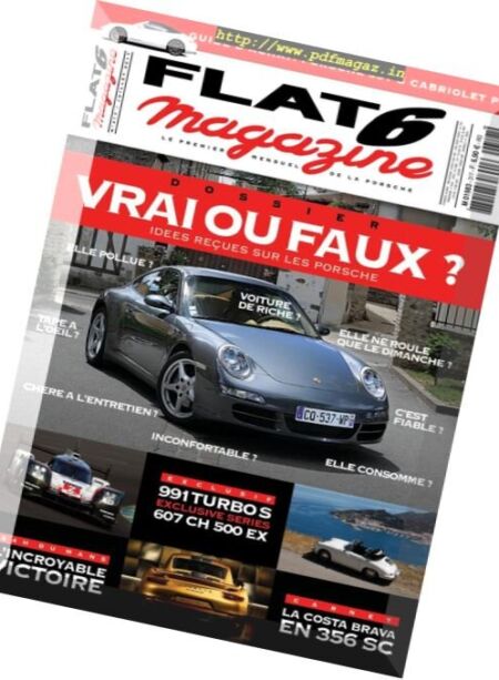 Flat 6 Magazine – Juillet 2017 Cover