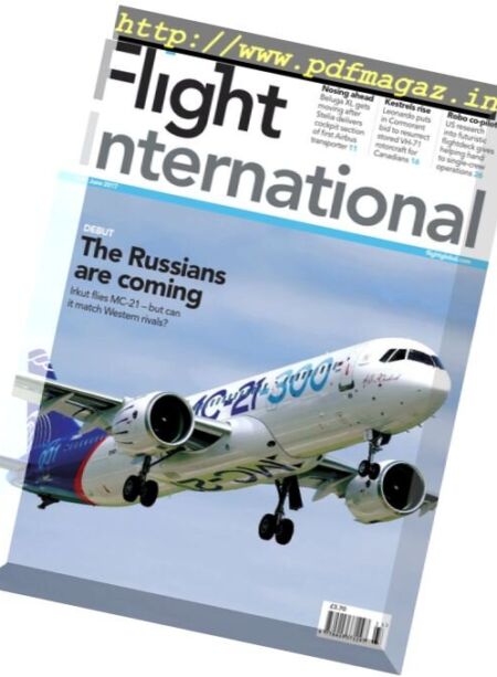 Flight International – 6 – 12 June 2017 Cover